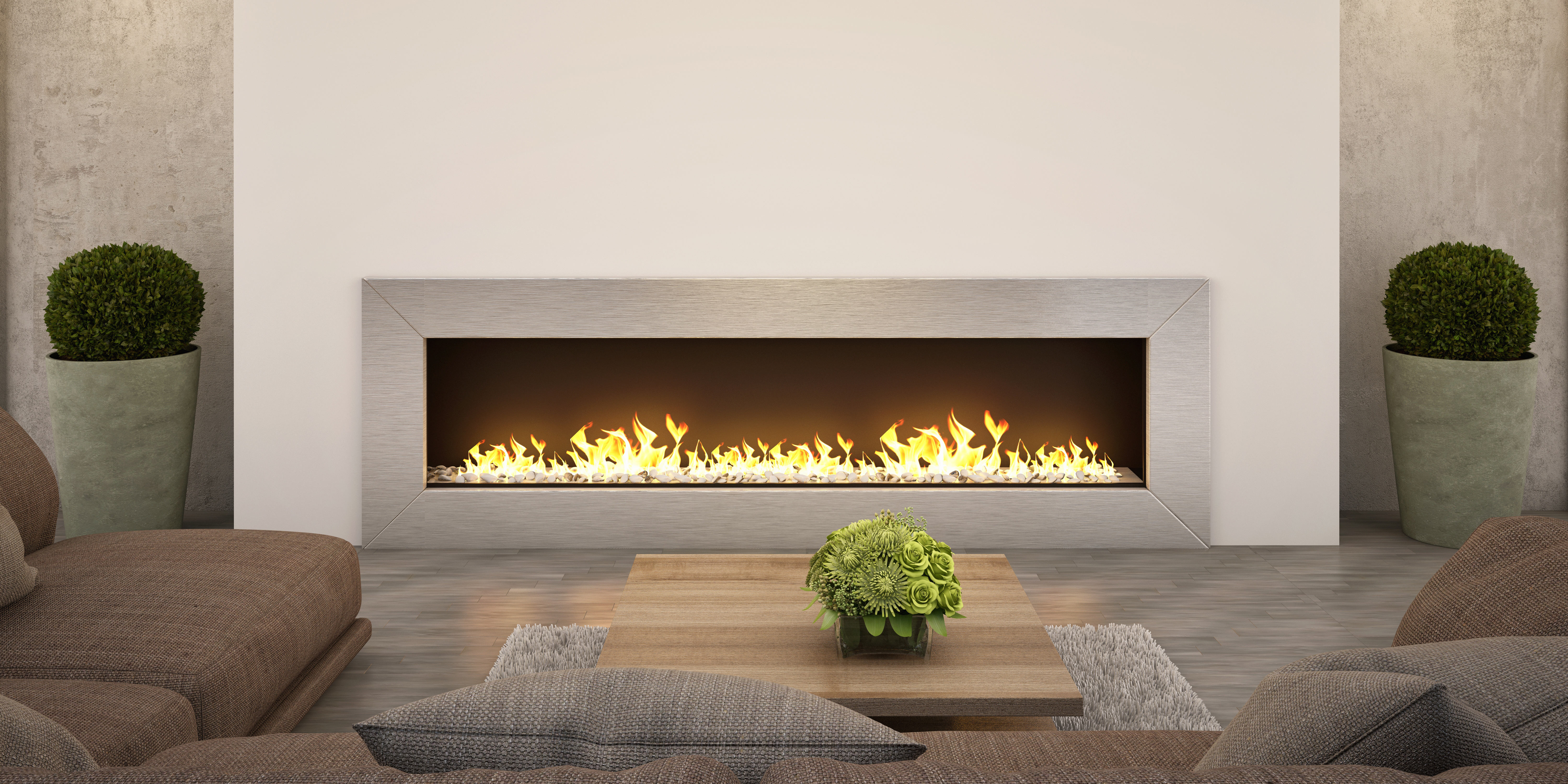 Living Room Fireplace